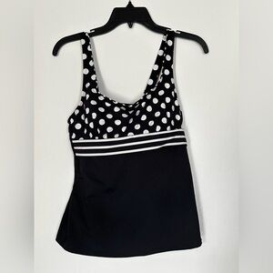Lands End underwire Tankini sz 6